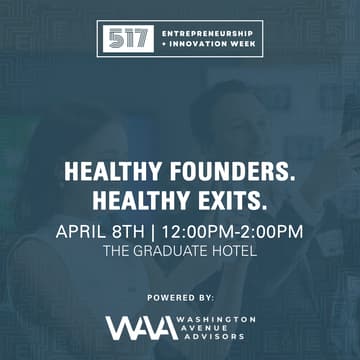 Cover Image for Healthy Founders. Healthy Exits.