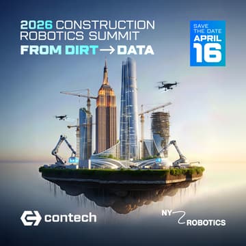 Cover Image for Construction Robotics Summit - From Dirt to Data
