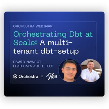 Cover Image for Orchestrating dbt at scale: A multi-tenant dbt setup