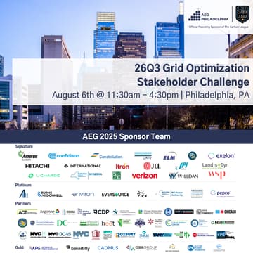 Cover Image for AEG Philadelphia 26Q3 Grid Optimization Stakeholder Challenge