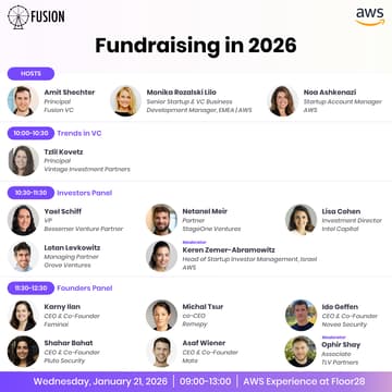 Cover Image for Fundraising in 2026 - by AWS & Fusion