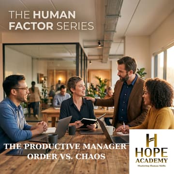 Cover Image for The Productive Manager ORDER VS CHAOS