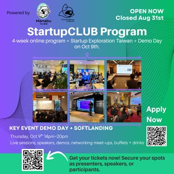 Cover Image for Startup Club Program Pass & Sponsors Packages