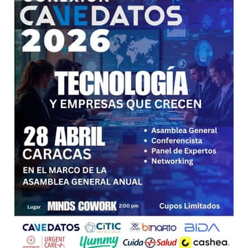 Cover Image for Conexión CAVEDATOS 2026: Asamblea General Anual