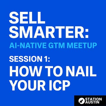 Cover Image for Sell Smarter: The AI‑Native GTM Meetup [ICP]