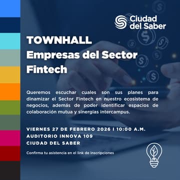 Cover Image for Townhall Meeting: Empresas del Sector Fintech
