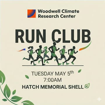 Cover Image for Woodwell Climate Run Club @ Boston Climate Week