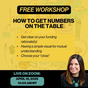 Cover Image for Free Workshop: How To Get Numbers on the Table