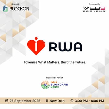 Cover Image for I ❤️ RWA - India Blockchain Month 2025 Edition