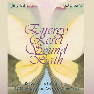 Cover Image for Energy Reset Sound Bath
