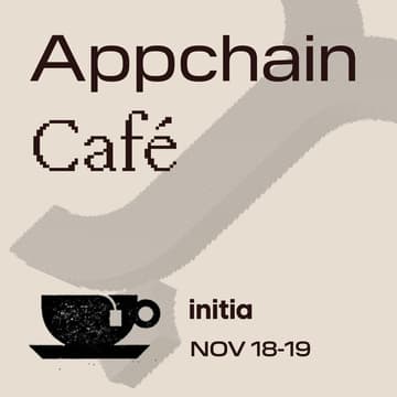 Cover Image for Appchain Cafe @DeFiConnect