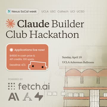 Cover Image for SoCal Claude Hackathon