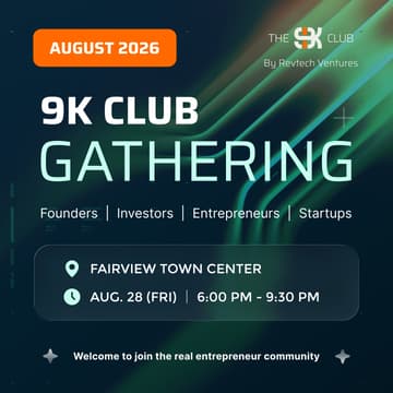 Cover Image for 9K Club Pitch Series – August