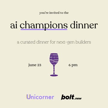 Cover Image for AI Champions Dinner