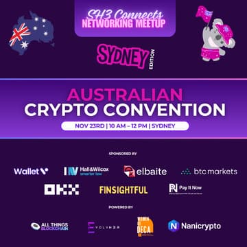 Cover Image for SH3 Connects Networking Meetup: Australia Sydney Edition- AusCon2025