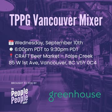 Cover Image for TPPG Vancouver | September Mixer
