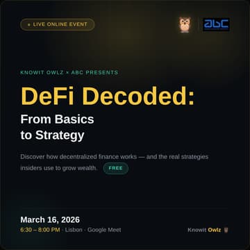 Cover Image for Defi Decoded: From Basics to Strategy