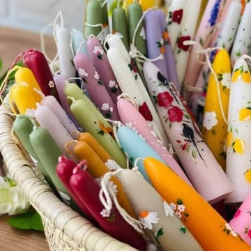 Cover Image for Screen-Free Social Candle Painting and Decorating Workshop