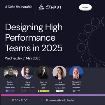 Cover Image for Designing High Performance Teams in 2025