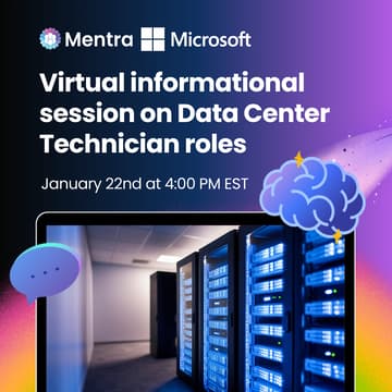 Cover Image for VIRTUAL: What is a Microsoft Data Center Technician?
