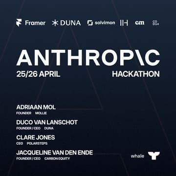 Cover Image for Whale x Anthropic: Claude Code Hackaton - Amsterdam