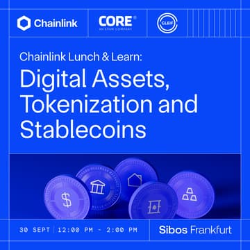 Cover Image for Chainlink Lunch & Learn | Sibos