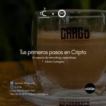 Cover Image for Tus Primeros Pasos en Cripto - Cartagena