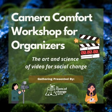 Cover Image for 🎬 Camera Comfort Workshop for Organizers