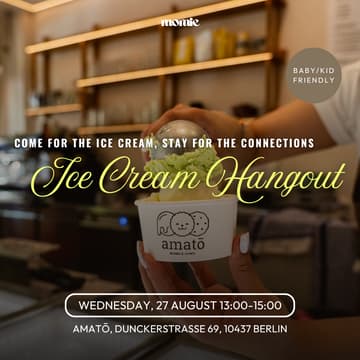Cover Image for HEY MOMIE x amatō Ice Cream Hangout 🍦