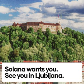 Cover Image for Solana Wants You: Ljubljana | Superteam Balkan