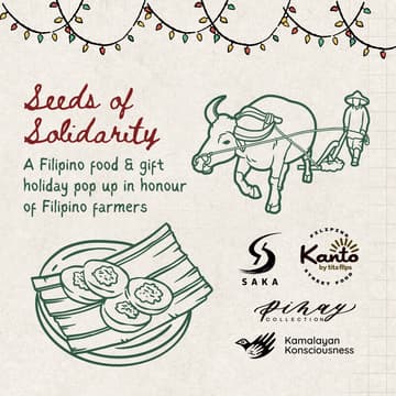 Cover Image for Seeds Of Solidarity: A Filipino Holiday Pop-up in honour of Filipino Farmers