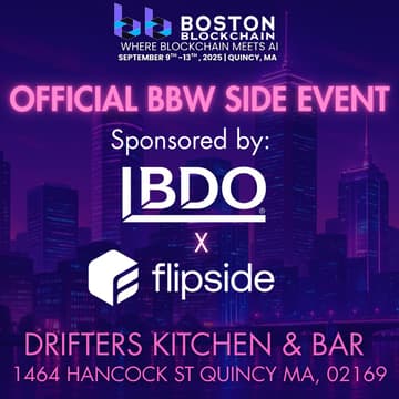 Cover Image for 🍸 BBW25 x BDO x Flipside: Nightcap at Drifters