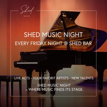 Cover Image for SHED Music Night