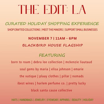 Cover Image for THE EDIT: LA x Blackbird House
