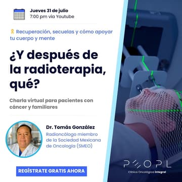 Cover Image for [Evento] ¿Y después de la radioterapia, qué?