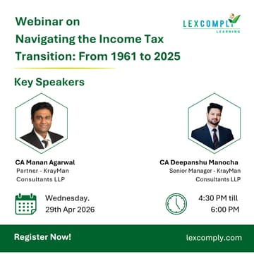 Cover Image for Navigating the Income Tax Transition: From 1961 to 2025