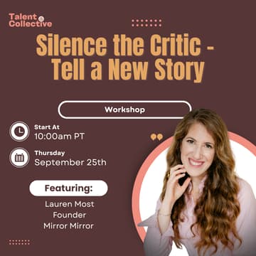 Cover Image for Silencing the Critic-Tell a New Story
