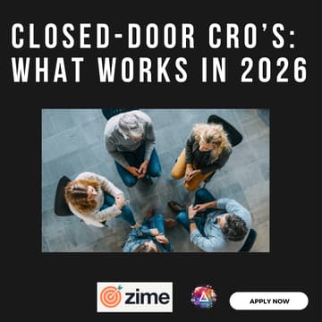 Cover Image for Closed-Door CROs: What Works in 2026