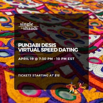 Cover Image for Punjabi Desis Virtual Speed Dating