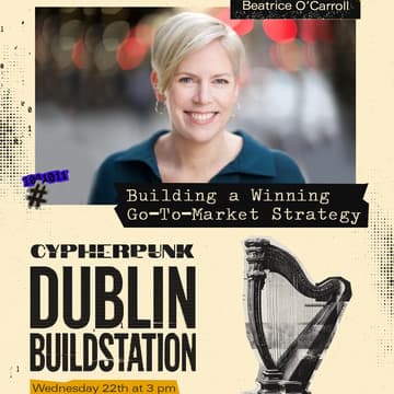 Cover Image for From Product Fit to Market Fit - Building a Winning GTM Playbook - Beatrice O'Carroll