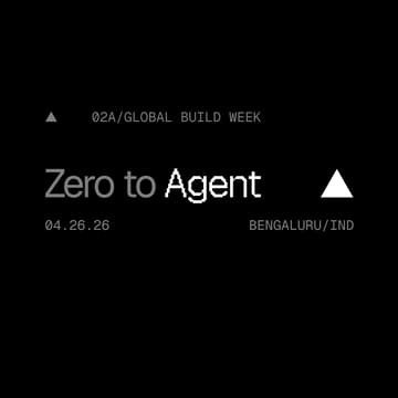 Cover Image for Zero to Agent: Bengaluru (w/ The AI Collective)