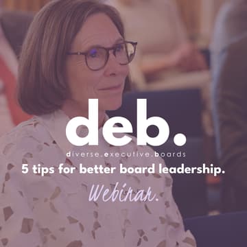 Cover Image for Webinar: 5 tips for better board leadership.