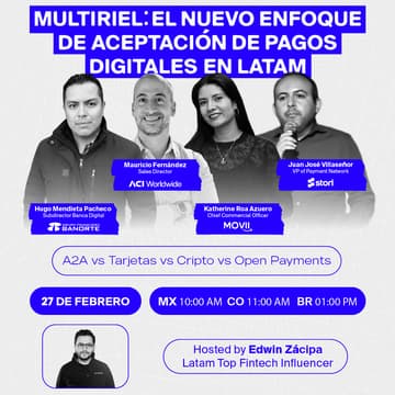 Cover Image for 📲 Multilriel: el nuevo enfoque de aceptación de pagos digitales en Latam