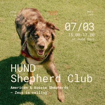 Cover Image for Hund Shepherd Club