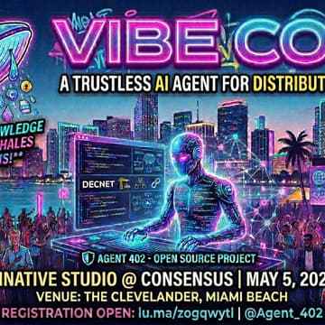 Cover Image for Vibe Code a Trustless AI Agent on Hedera 🏗️🔗