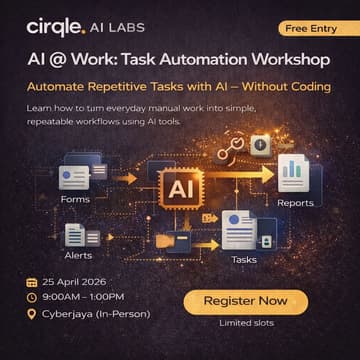 Cover Image for AI for Work: Task Automation Workshop