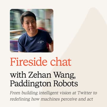 Cover Image for Fireside Chat: Zehan Wang