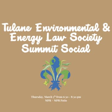Cover Image for Environmental & Energy Law Society's Summit Social