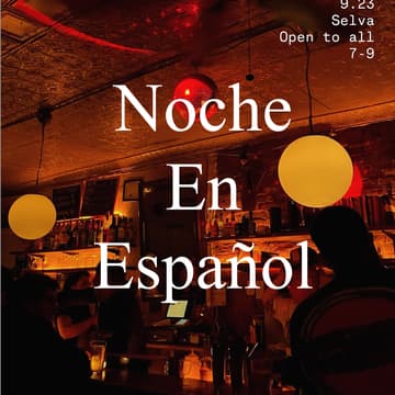 Cover Image for Noche en Español (for all!)