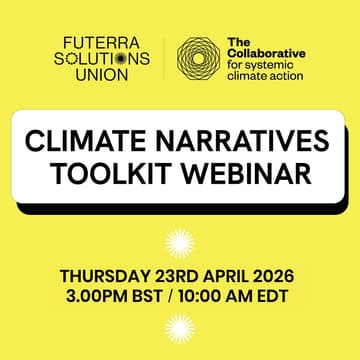 Cover Image for Climate Narratives Toolkit webinar